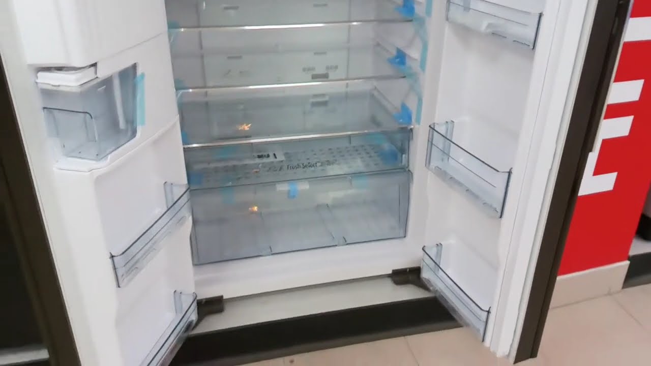 Refrigerator - Hitachi Side By Side French 4 Door Smart Refrigerator Review.