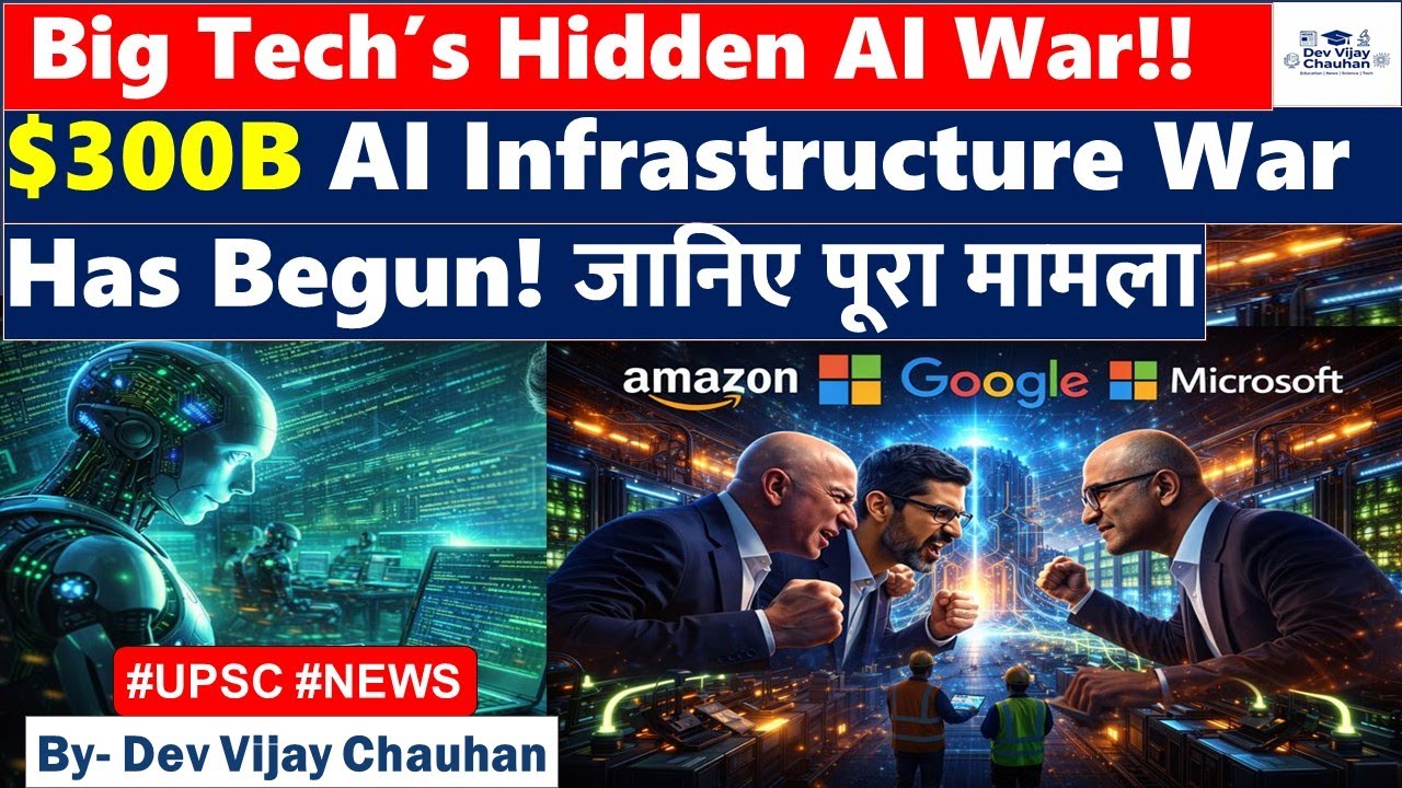 The $300B+ Infrastructure War | How Big Tech Is Building AI Factories Explained @DevVijayChauhan