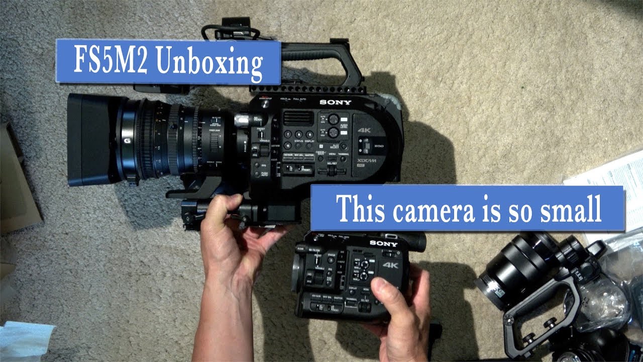 Sony FS5M2 Unboxing