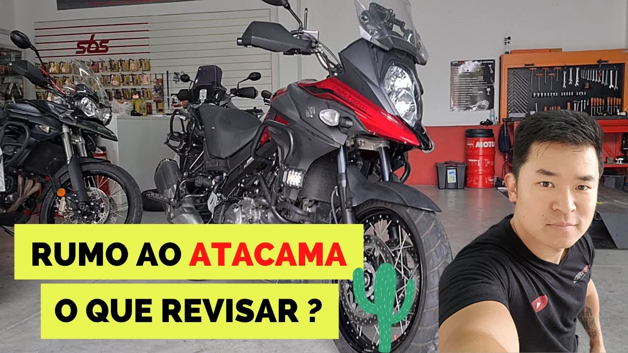 O QUE REVISAR NA MOTO ANTES DE VIAJAR | V-STROM ATACAMA