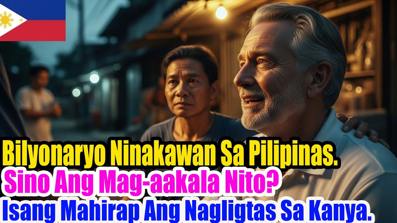 Isang bilyonaryong Amerikano ang ninakawan sa Pilipinas—isang mahirap ang naging tagapagligtas buhay
