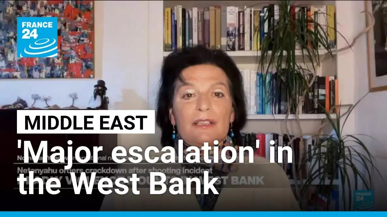 War in the Middle East: Deadly violence mounts in the West Bank &bull; FRANCE 24 English