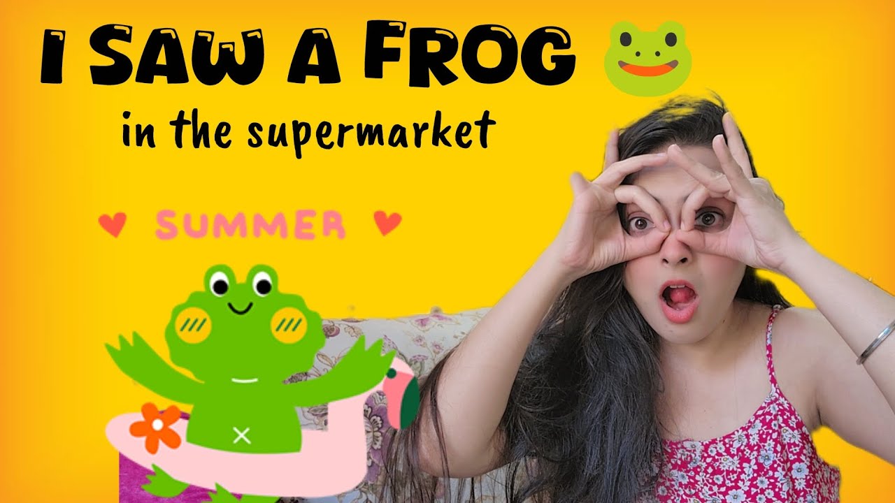 I Saw Someone Buy a FROG at the Supermarket Today 🐸 (Storytime in English) #storyteller #yt 