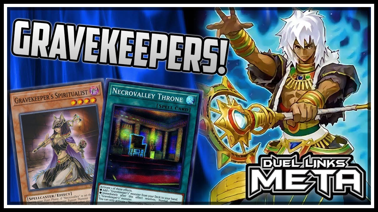 NEW Gravekeeper's! Supernaturalist! Spy! Necrovalley Throne! And More!  [Yu-Gi-Oh! Duel Links]