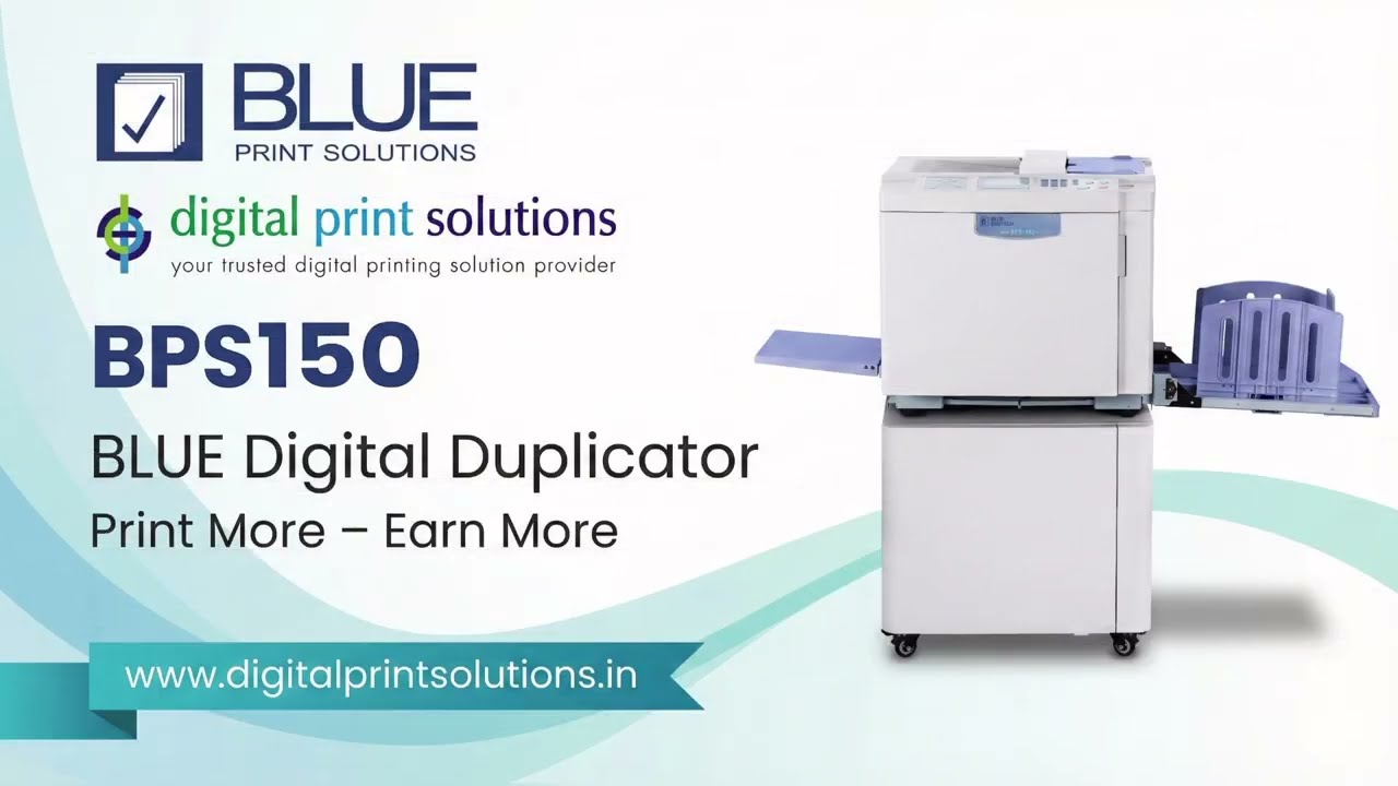 BPS150 Digital Duplicator - Wedding Card Printing Machine 