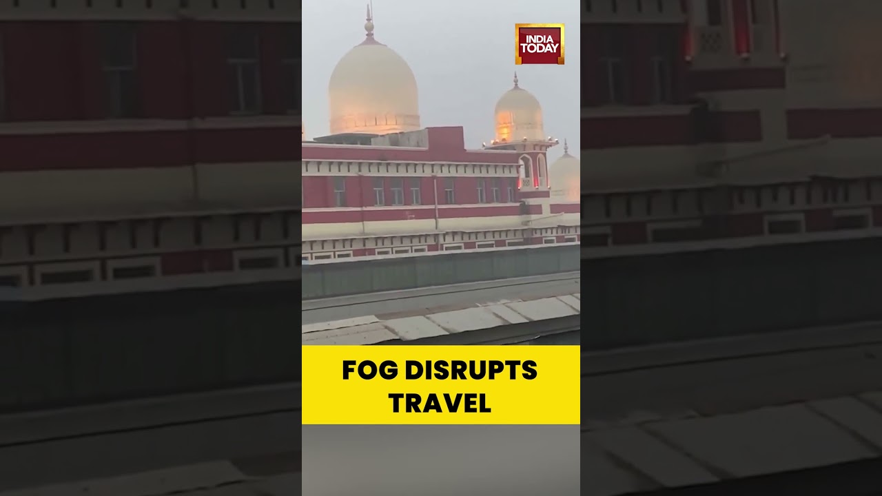 Uttar Pradesh Cold Wave: Dense Fog Hits #kanpur , Trains Delayed | #kanpurrailwaystation