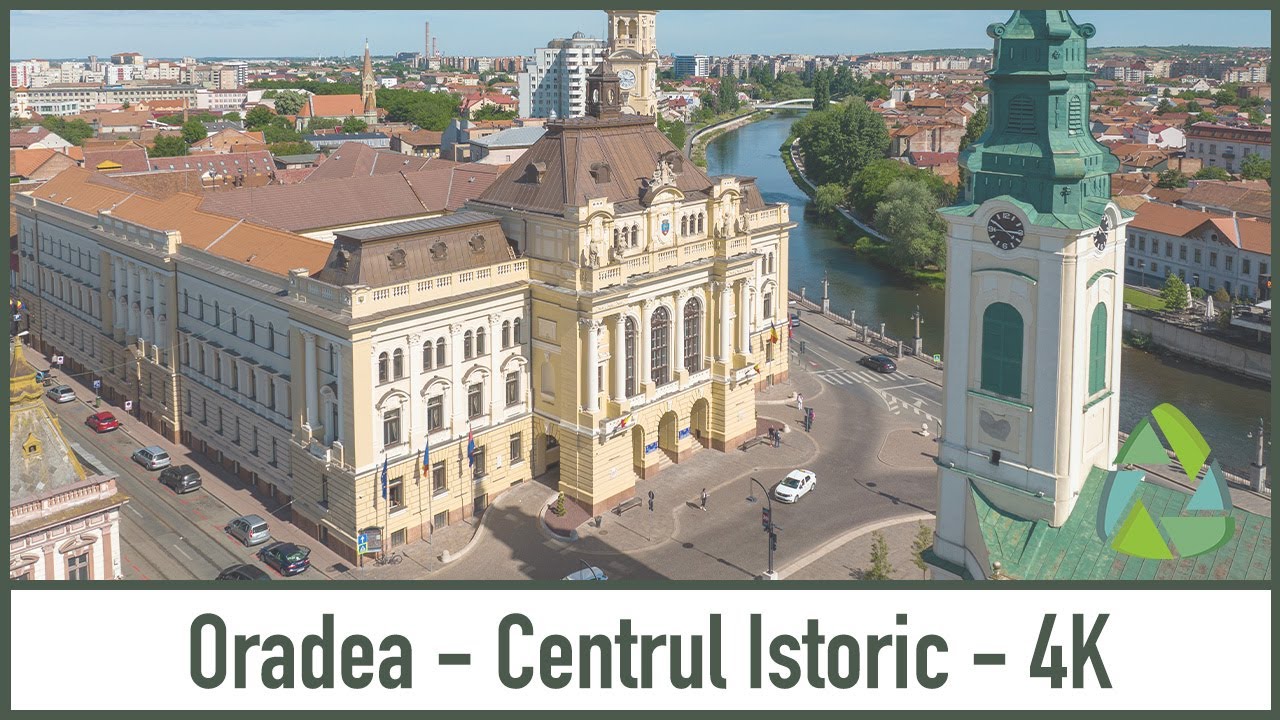 Oradea - Centrul Istoric [ 4K DRONE FOOTAGE ]