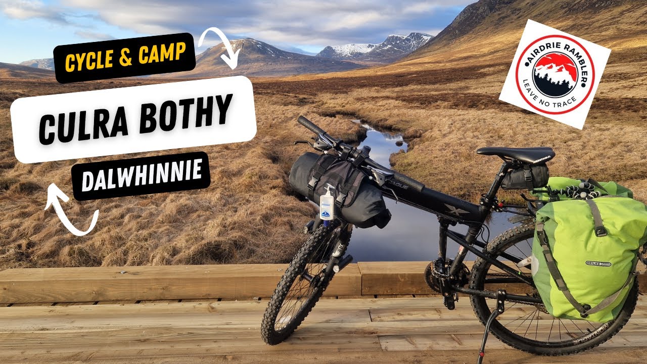 Cycling and Wild Camping at Culra Bothy
