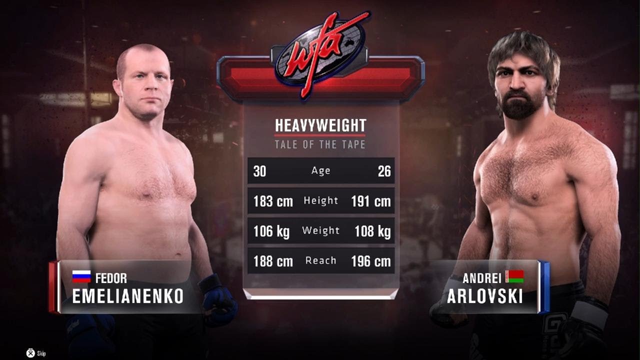 M1 Global REVIVAL - Fedor Emelianenko 🆚 Andrei Arlovski ( Simulation on PS5🥊UFC5 )