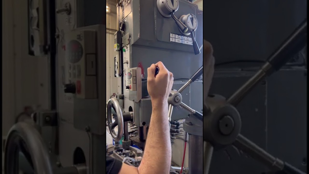 #shorts Installing New Valve Guides In A Four Cylinder John Deere Cylinder Head
