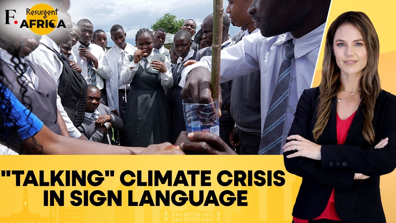 Zambia: Teen Amputee’s Fight For Climate Change Via Sign Language | Firstpost Africa