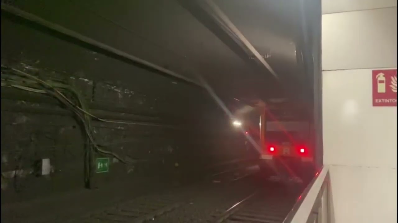 Trenes por Passeig de Gracia 3