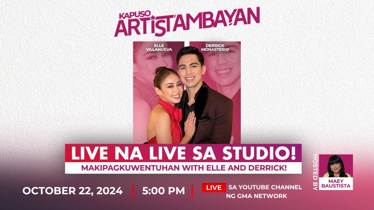 Kapuso ArtisTambayan: Elle Villanueva and Derrick Monasterio