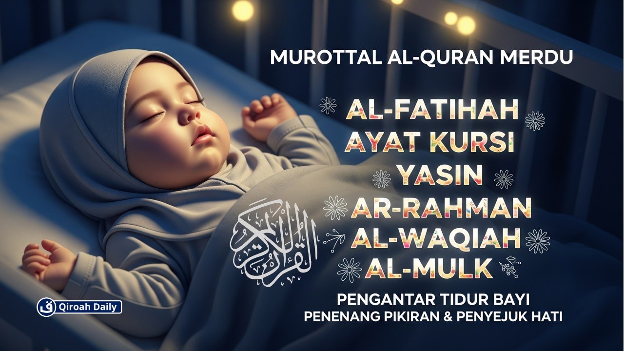 MUROTTAL AL-FATIHAH, AYAT KURSI, YASIN, ARRAHMAN, ALWAQIAH, ALMULK | ALQURAN PENYEJUK HATI & PIKIRAN