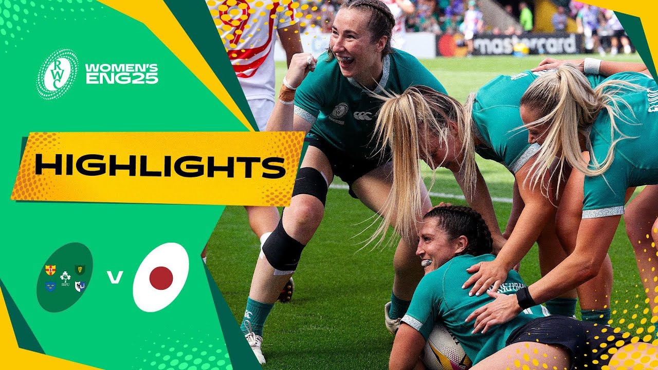 Ireland shine on opening weekend 🤩 | Ireland v Japan | Rugby World Cup 2025 | Highlights