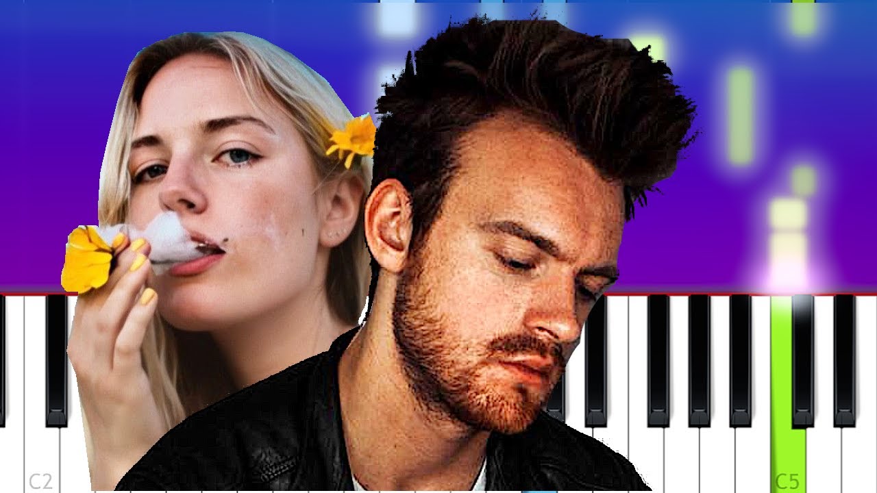 Ashe & FINNEAS - Till Forever Falls Apart (Piano tutorial)