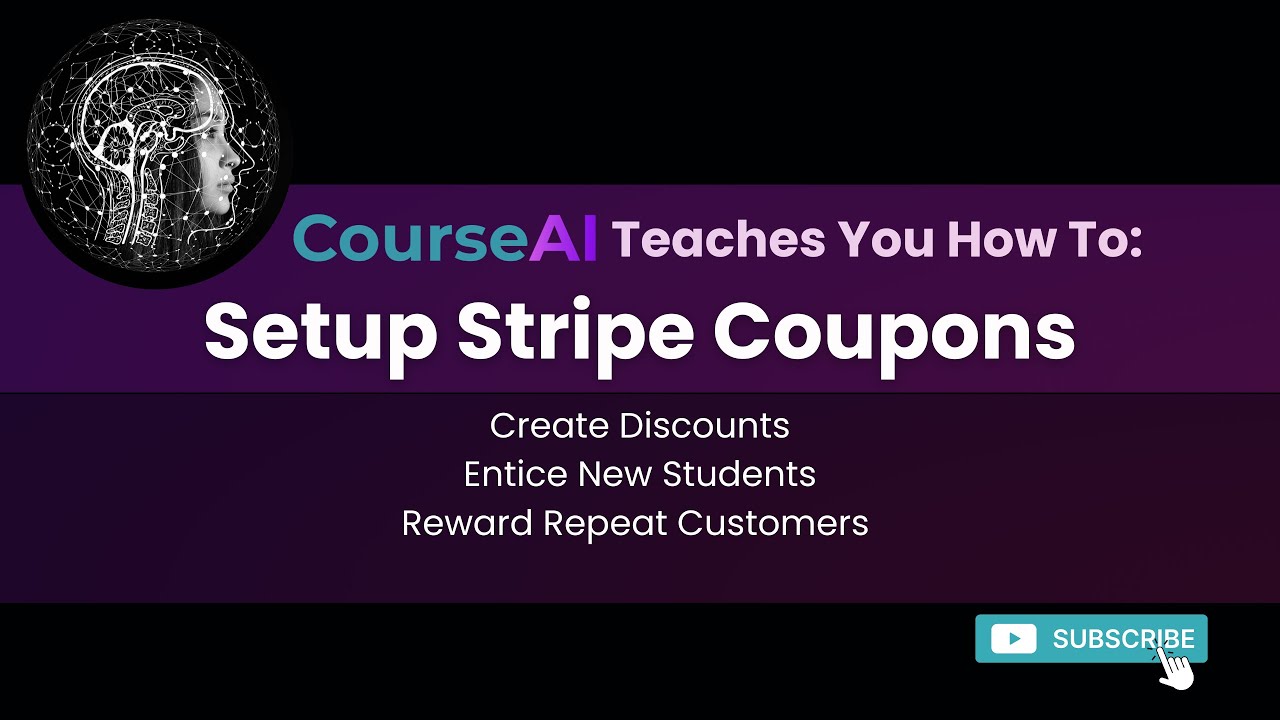 CourseAI Academy Teaches You How To Create Online Course Coupons In Stripe