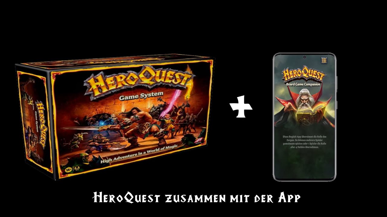 ⚔ HeroQuest 2021 + HQ App ⚔ Spoiler Quest 2 Sir Ragnas Rettung