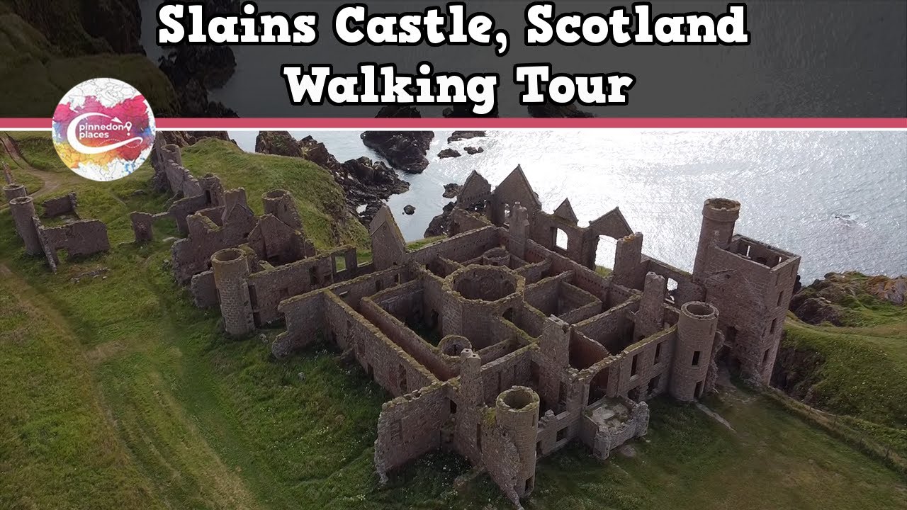 SLAINS CASTLE, SCOTLAND  |  Bram Stoker's Inspiration for Dracula  |  Walking Tour