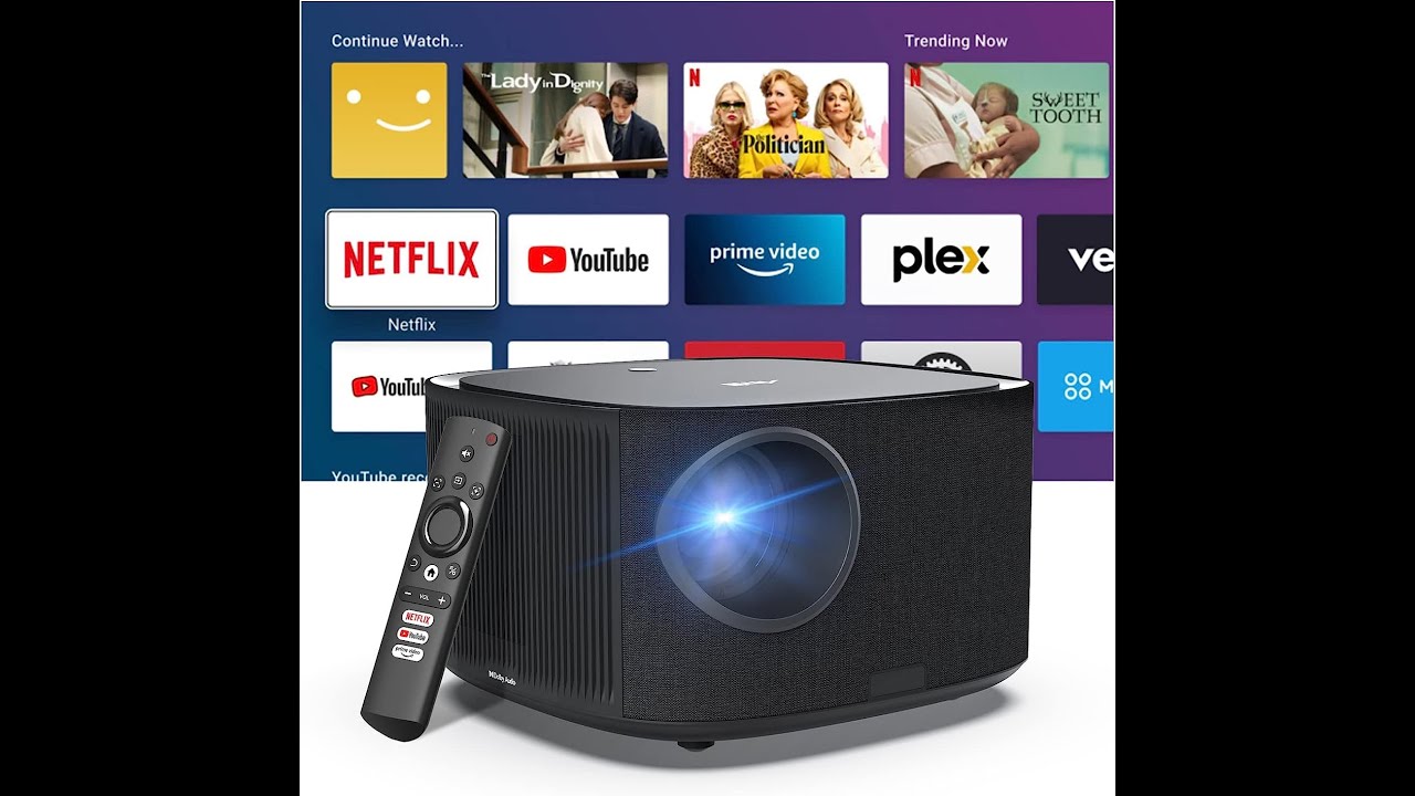 Artlii Amento FHD Smart Projector Review - Unboxing and full screen walk through.