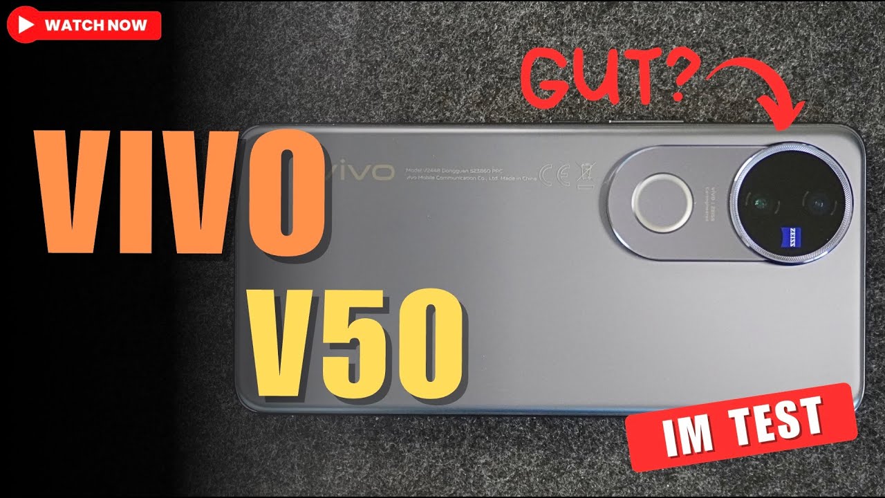 Vivo V50 im Test: Starkes Mittelklasse-Phone mit Zeiss-Kamera