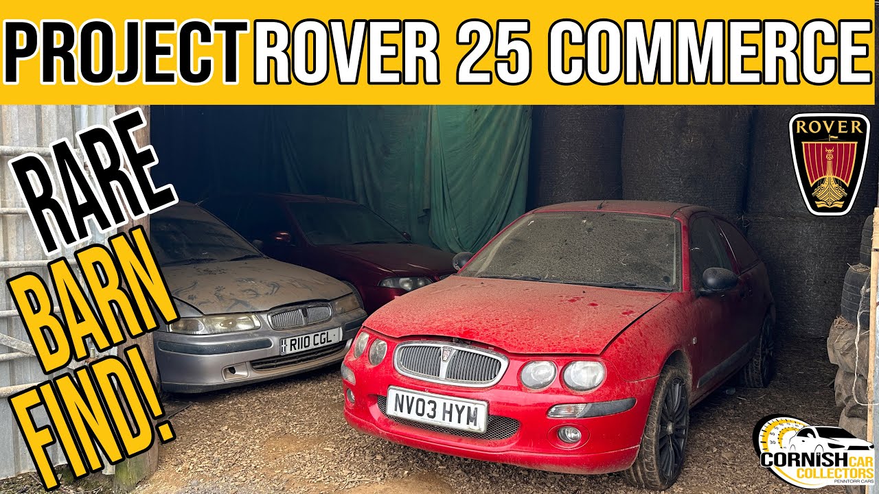 Wow! BARN FIND Rover 25 Commerce - Rare Project Van Joins My Collection... but it needs work!