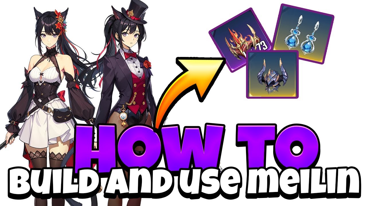 HOW TO BUILD AND USE MEILIN FOR F2P AND P2W PLAYERS! [Solo Leveling: Arise]