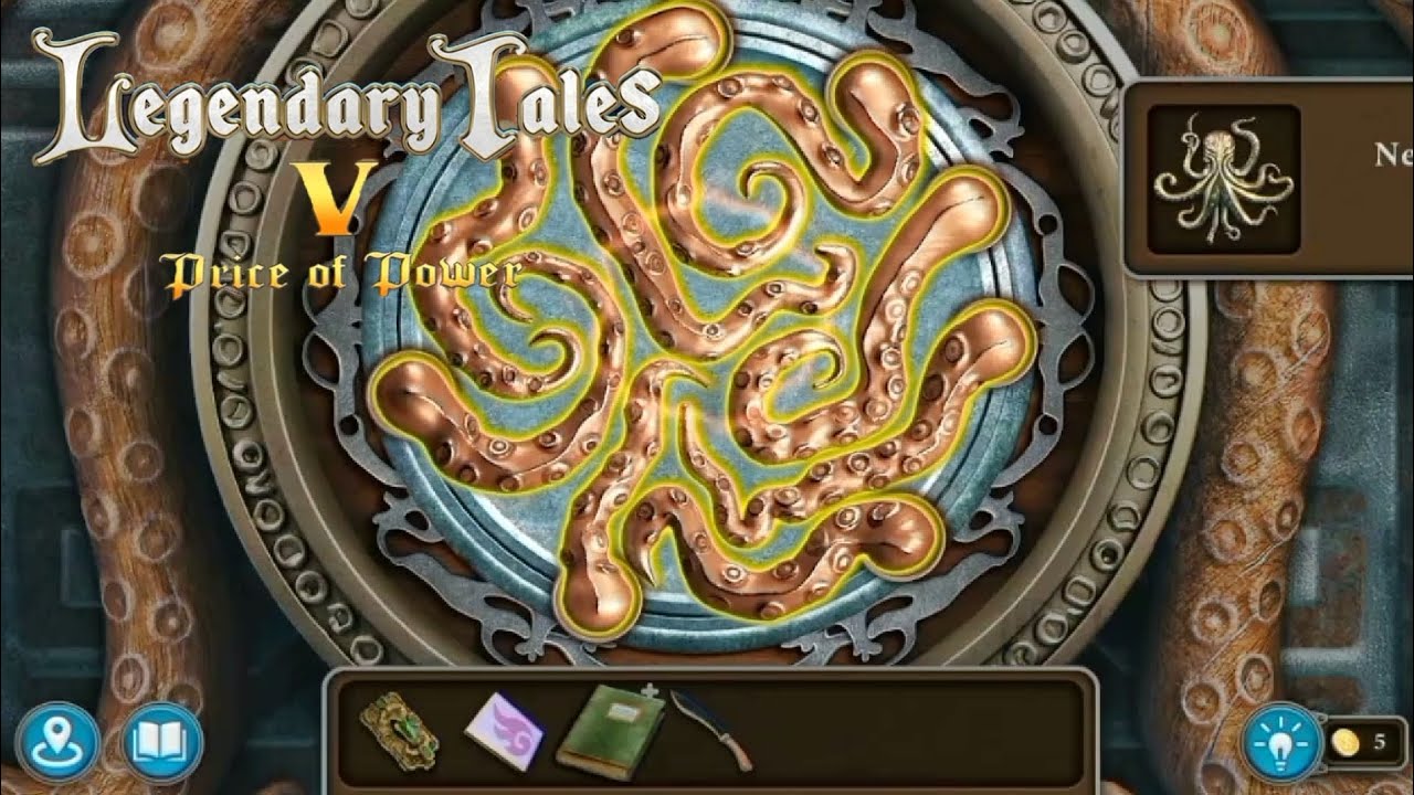 Some mini puzzles in Legendary Tales 5: Price of Power. Mini games.