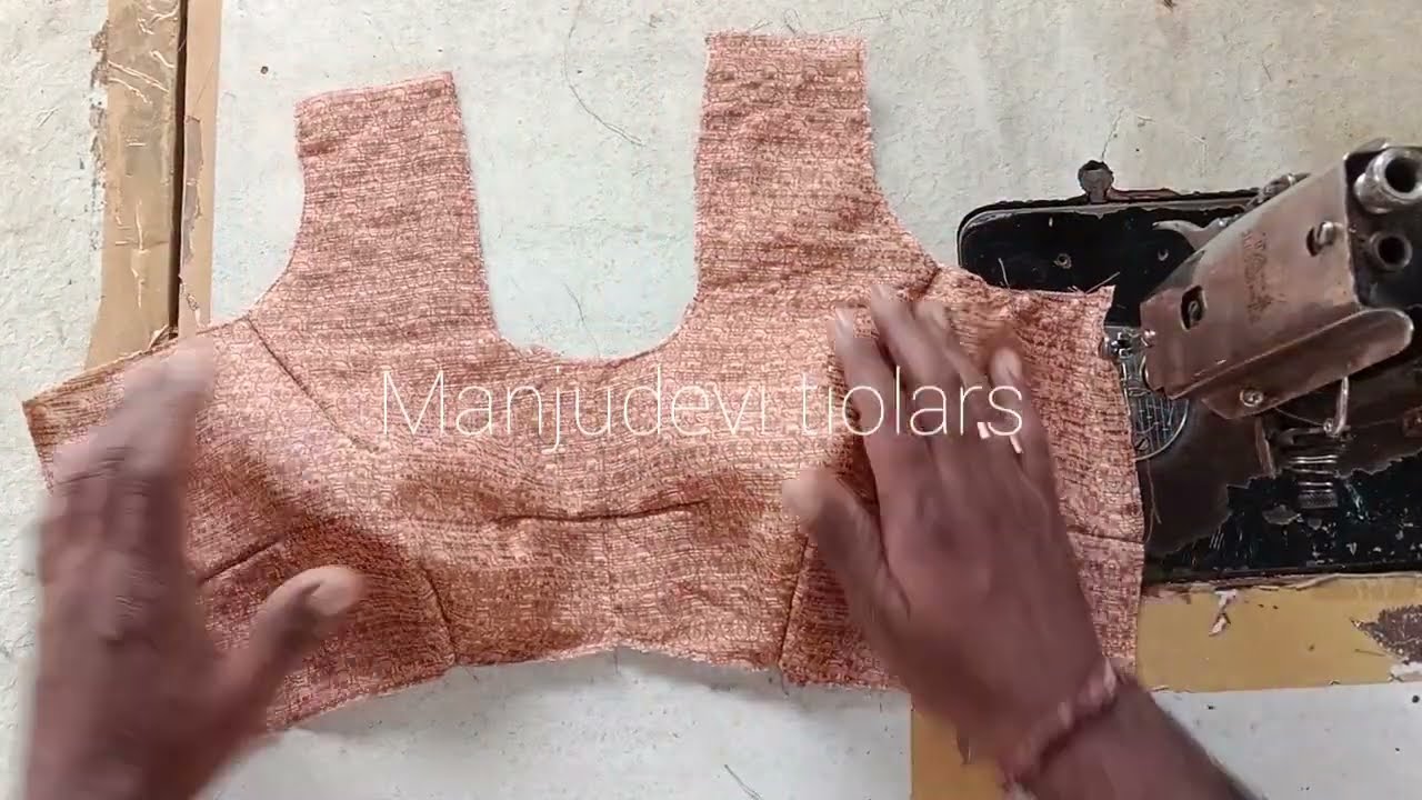 💕Bloues FrentPart  Stiching ll ಬ್ಲೌಸ್ ಫ್ರೆಂಟ್ ಪಾರ್ಟ್ ಸ್ವಿಚಿಂಗ್ ll Buetifull bloues ll
