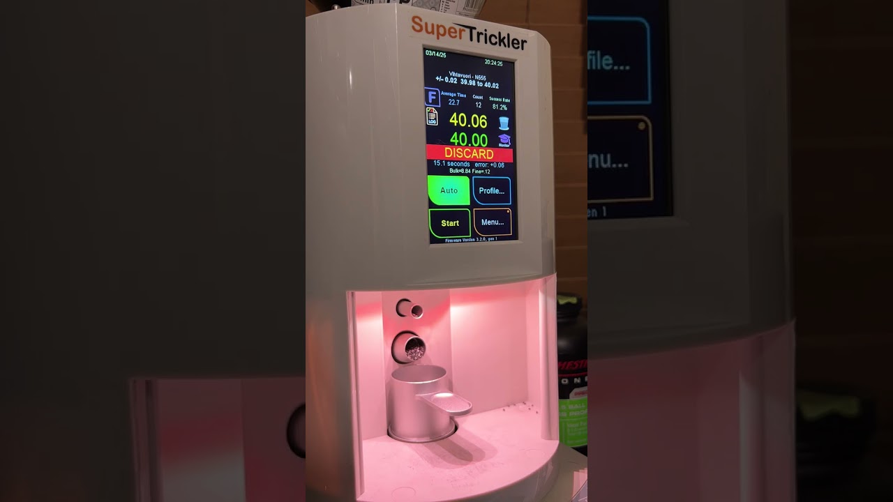 SuperTrickler Firmware Version 3.2 N555