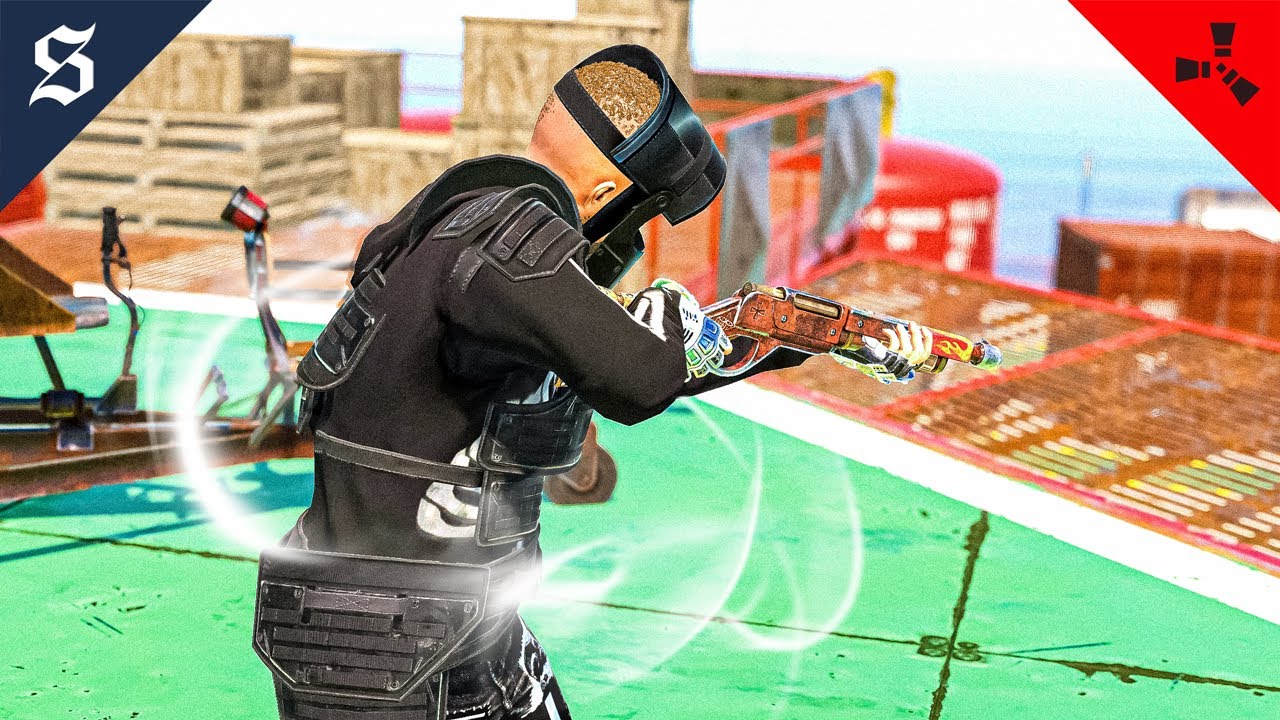 These are the most Intense but Rewarding Oil Rig runs 🐱‍👤🧃 - DUO RUST #4 S21