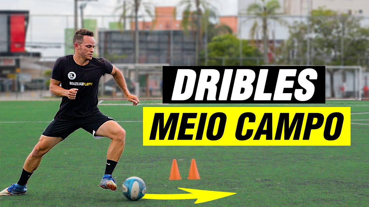 5 MELHORES DRIBLES PARA MEIAS E VOLANTES | TUTORIAL | DICAS DE DRIBLE.