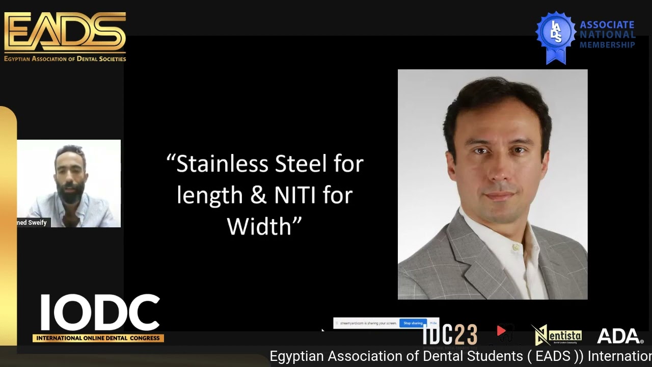 Dr.Ahmed Sweify (Shaping of root canals _safety and efficiently_)