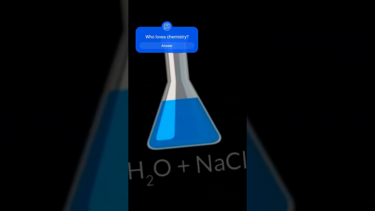 Neutralisation reaction with funny style 