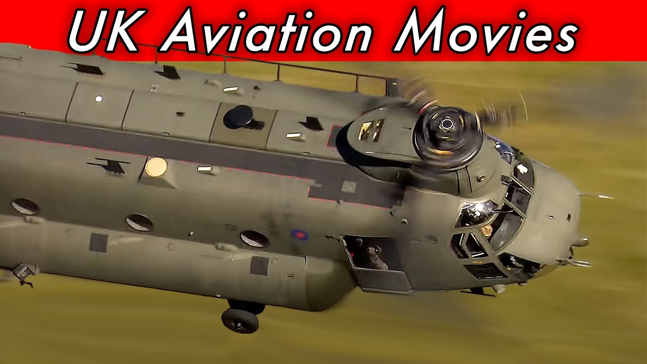 Super low level RAF Chinook
