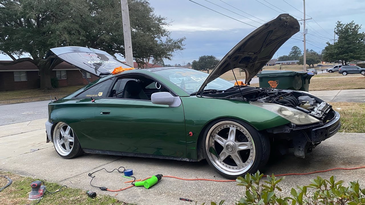 Wrapping the Celica!