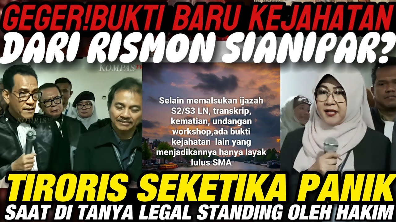GEGER! ADA BUKTI KEJAHATAN LAIN DARI RISMON!? REFLY GELAGAPAN JELASKAN LEGAL STANDING TIRORIS