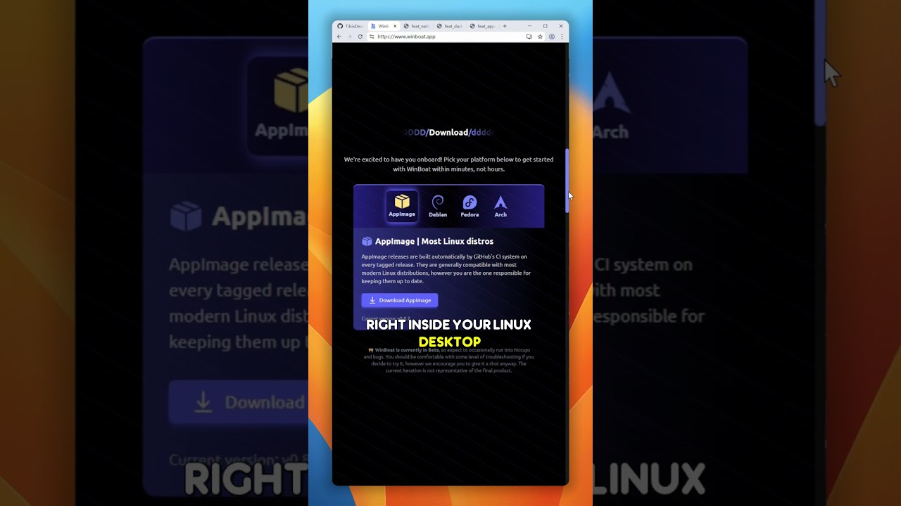 WinBoat: запуск приложений Windows нативно в Linux #github #devtools