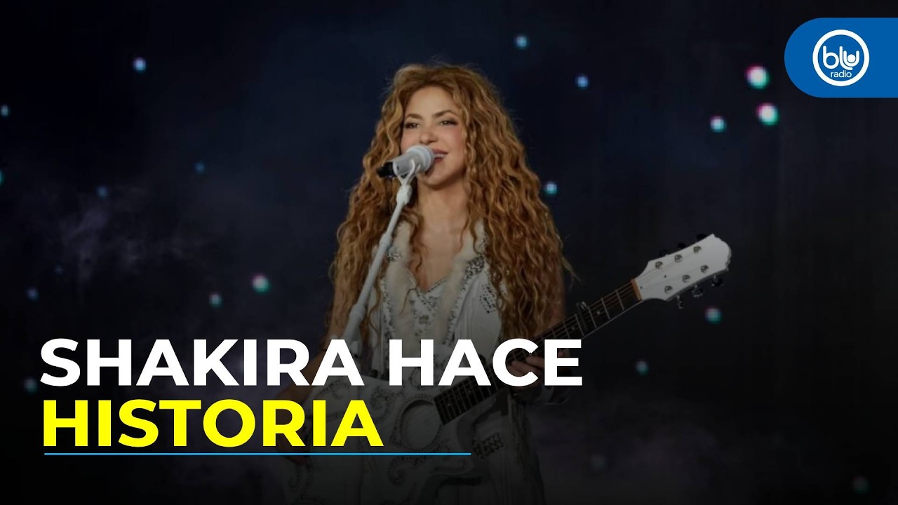 Shakira rompe récord en el Zócalo: 400.000 personas en concierto histórico en México