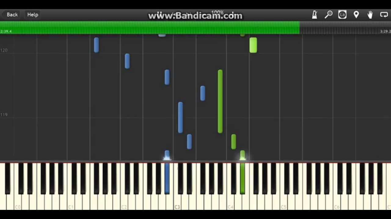 Pokemon HG/SS - National Park Theme (Piano) [Synthesia]