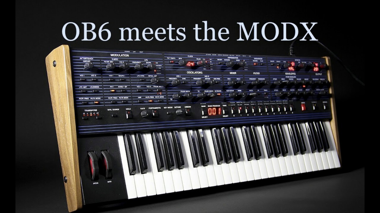Free OB6 Library for the Yamaha MODX and MONTAGE