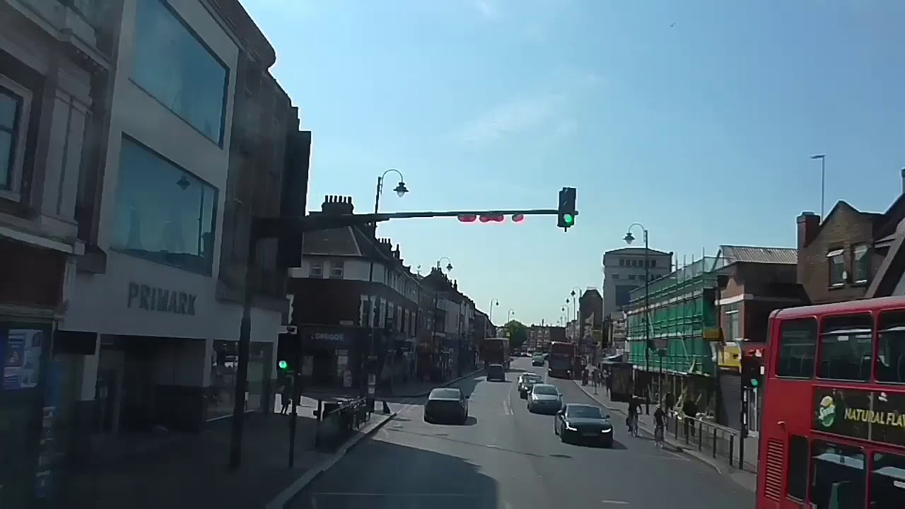 Full Route Visual | Metrobus London Route 355: Brixton Station - Mitcham | WHV70 (BF65WJO)