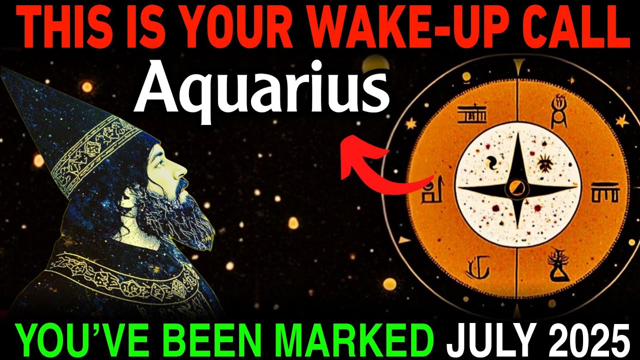 Aquarius ♒ July 2025: The Truth Can’t Wait Anymore ⚠️ You Were CHOSEN for This Cosmic Moment!