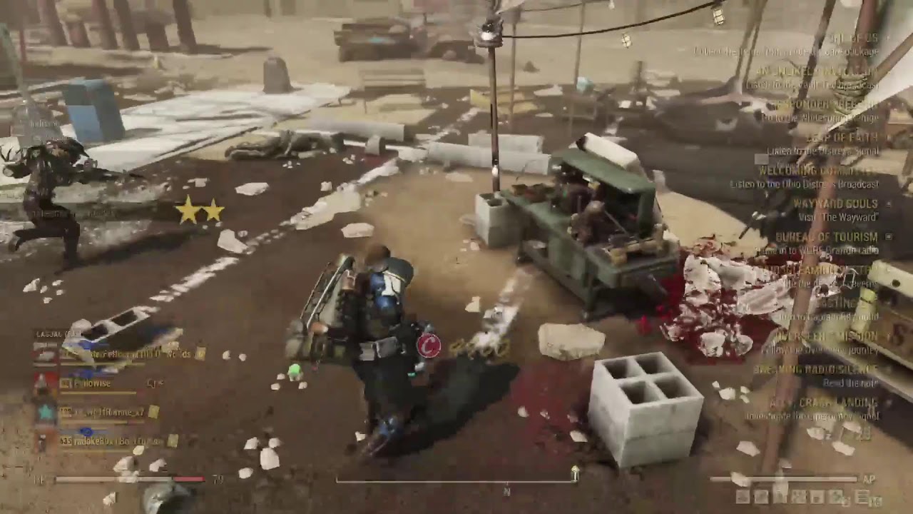 Fallout76 Finished a new Life from level 50 to 100++