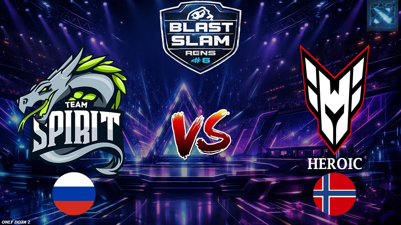 КОГДА ТЫ ТЕСТИШЬ ДРАФТЫ И НЕ ПОНЯЛ ЧТО ТЕБЯ ПЕРЕПИКАЛИ! | Spirit vs Heroic (BO1) BLAST Slam 6