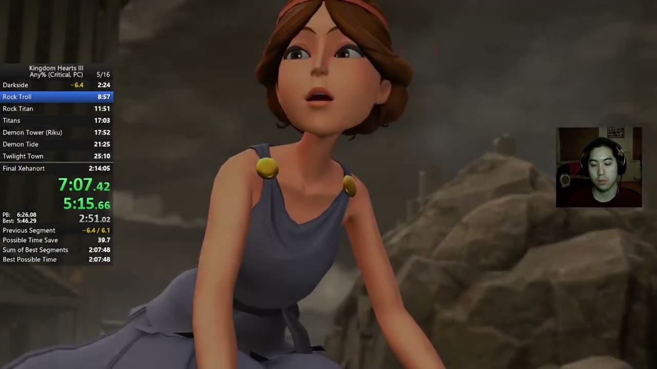 WR KH3 Crit Any% Speedrun [2:13:29 Loadless]
