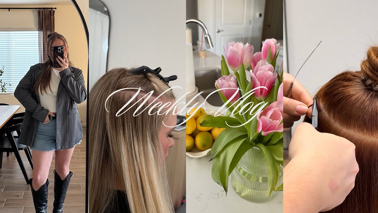 WEEKLY VLOG: days behind the chair, salon owner, inventory