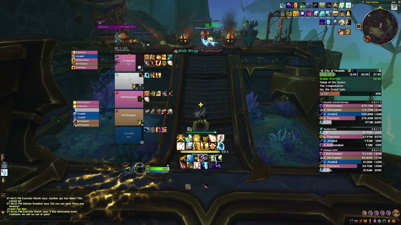 City of Threads +12 Holy Priest M+