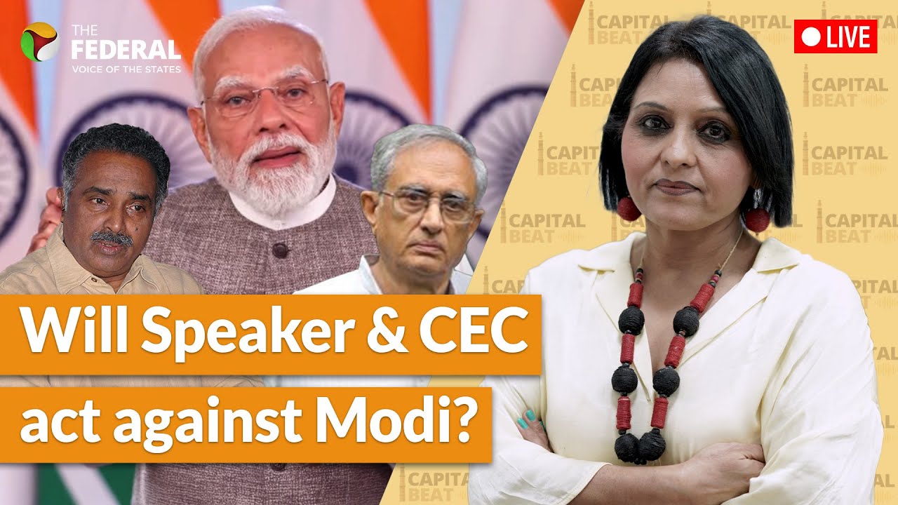 LIVE | Congress files privilege notice against PM Modi over Constitution bill remarks