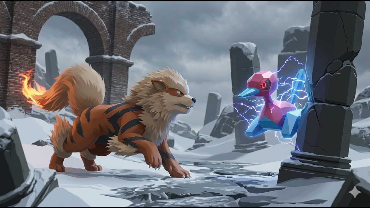 [ポケモンSV実況]赤いポケモンたちでランクマッチpart3。使いこなせないポリゴンと大活躍ウインディ。